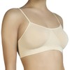 Annes styling Womens Invisible Seamless Bra Non-Wired Second Skin Top