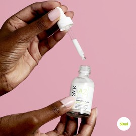 SVR SEBIACLEAR Ampoule Flash 15% Azelaic Acid Serum, Retexturises Acne-prone, Oily, Combination Skin. 8% Omega Ceramides + 5% Niacinamide, 30ml