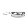 Cutefly Travel On The Go Ashtray Keyring Stainless Steel Silver