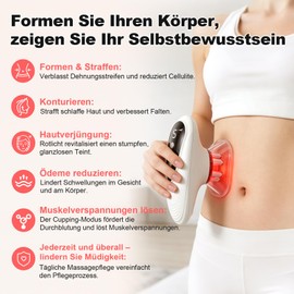 Qewher 3 in 1 Cupping Massager Modelling and Tightening