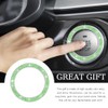 Gasedin Gasedin Car Engine Start Stop Decoration Ring, Sparkling Crystal