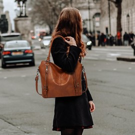 TANTOMI Tote Handbags for Women Gray Hobo Handbags Purse and Handbags Shoulder Crossbody Bags for Work Travel Everyday