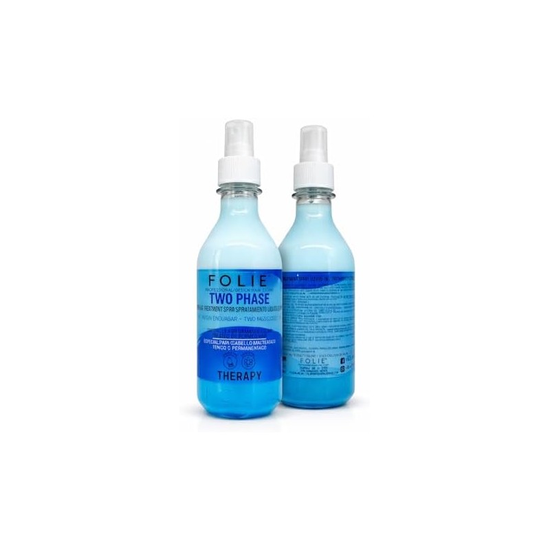 Dos Fases 200ml Desenredante, hidratante Sin Enjuagar Folie Profesional