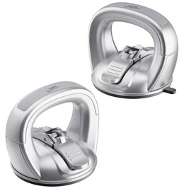 Shower Grab Bars,Suction Handles,Upgraded,Travel,RV,2 Pack,Silver
