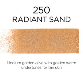 L'Oreal Paris Makeup Infallible Fresh Wear Foundation in a Powder, Up to 24H Wear, Waterproof, Radiant Sand, 0.31 oz.