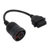 Truck Diagnose Interface Adapter 16 Pin OBD2 9 Pin Adapter