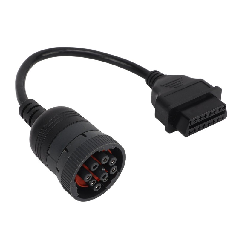 Truck Diagnose Interface Adapter 16 Pin OBD2 9 Pin Adapter