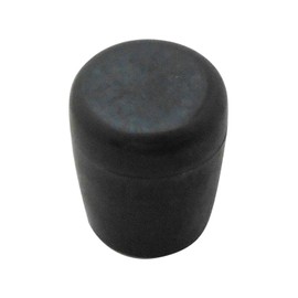 Hikari BE-8-182 Chair Leg Cap for Pipe, Black, 0.7 inches (18 mm), Round, Rose