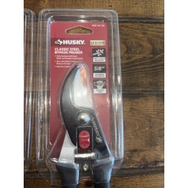 Husky Set Of 2 Husky Classic Steel 8 In. Bypass Pruner Shears - 5/8" cut Non-Slip Grip