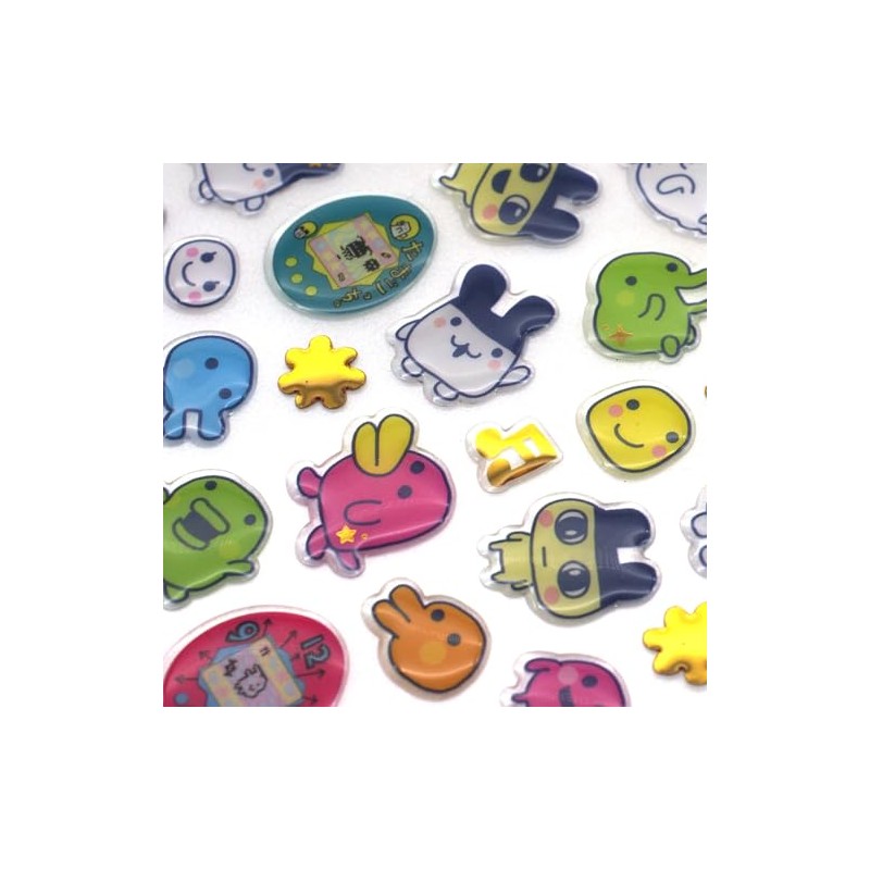 Tamagotchi 230926 Epoxy Sticker