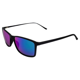Epoch 11 Golf Sport Sunglasses Black Frame with Green Mirror Lens
