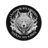 Copytec #42763 Patch 9 cm Lambs in Peace Wolves in