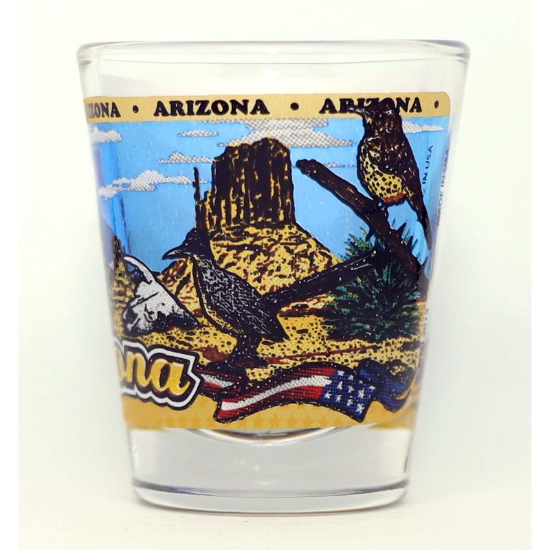 Arizona State Wraparound Shot Glass