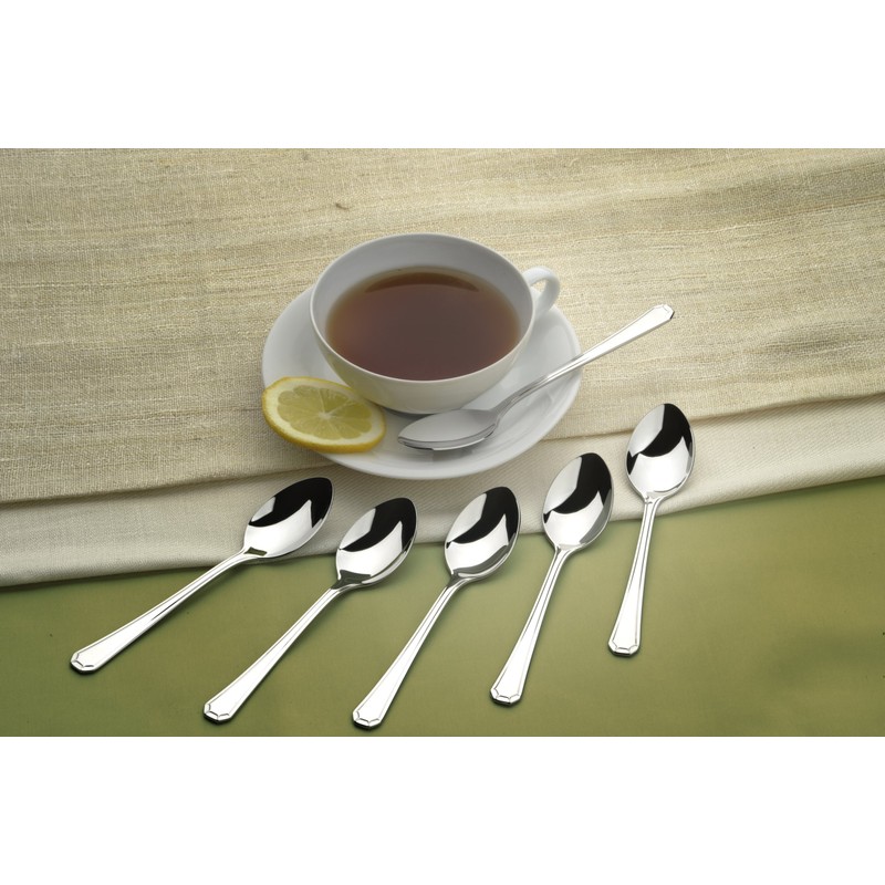 Arthur Price Classic Grecian Tea Spoons, Box of 6