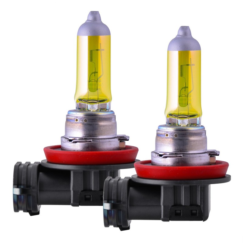 Piaa 22-13411 Solar Yellow H11 Light Bulb (2500K - 12V