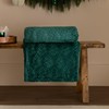 furn. Festive Trees Throw – Festive Tree Embossed Soft Flannel