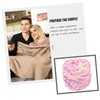 IWOWHERO 1Roll Household Crochet Yarn Supple Worsted Weight Yarn for