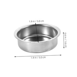 ABOOFAN Pack of 6 Incense Burner Accessories Incense Cones Coil Holder Retro Bowl for Incense Burner Holder Plate Incense Sticks Plate Holder Home Decoration