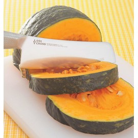 Dia-Cross by Chroma Zaku Giri 6" Stainless Steel Vegetable Knife - Razor Sharp Vegetable Knife, Chef's Knife, Chef's Vegetable Cleaver, Sharp Knives