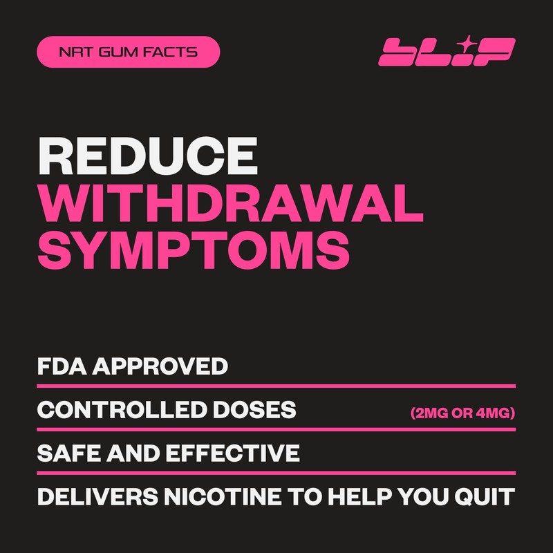 Blip Blip NRT Nicotine Gum - 2mg Mint Freeze Flavor