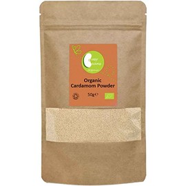 Organic Cardamom Powder - Certified Organic - by Busy Beans Organic (50g)