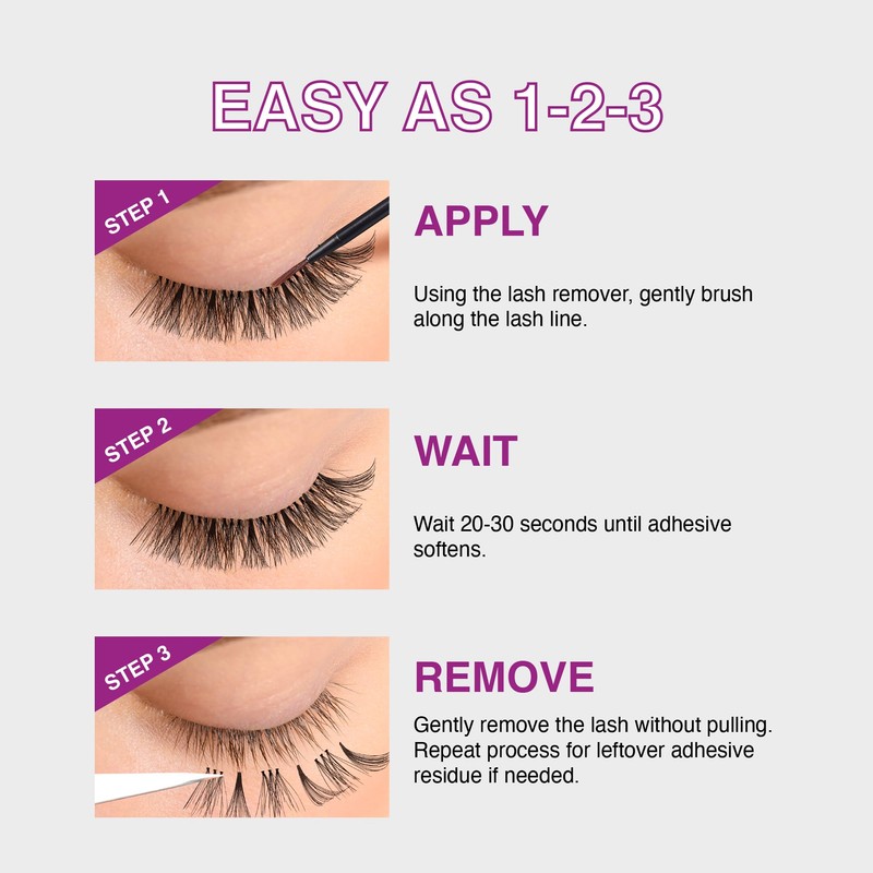 IENVY Lash Remover for Eyelash Extensions - Gentle Eye Removal