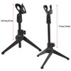 Microphone Stand,Portable Microphone Stand Desktop Tripod Mini Portable Table Stand