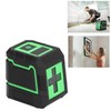 Cross Level Gauge Green Beam Leveling Device Self Leveling Horizontal