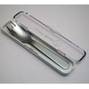 Takamura Metal 004645 Lunch Spoon with Case, Straight, White