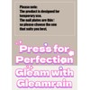 Gleamrain Curved Press on Nails Long Pink Square for Women