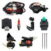 PRO BAT Electric Start Engine Wiring Harness Coil CDI Solenoid