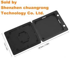 CHUANGRONG-US 9 Pcs Beekeeping Beehive Beetle Collector Trap Durable Catching Plastic Insect Traps Beehive Lid Hive Cover Case (Black)