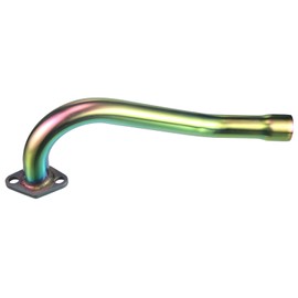 Exhaust Header Pipe for Predator 196cc 212cc GX160 GX200 Tillotson 212, Bilt hard 7HP 212cc Engine Go Kart Colorful