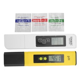 Digital Water Tester PH Tester TDS Meter Handheld Wear Resistant ABS Water Quality Tester for Aquarium Swimming Pool