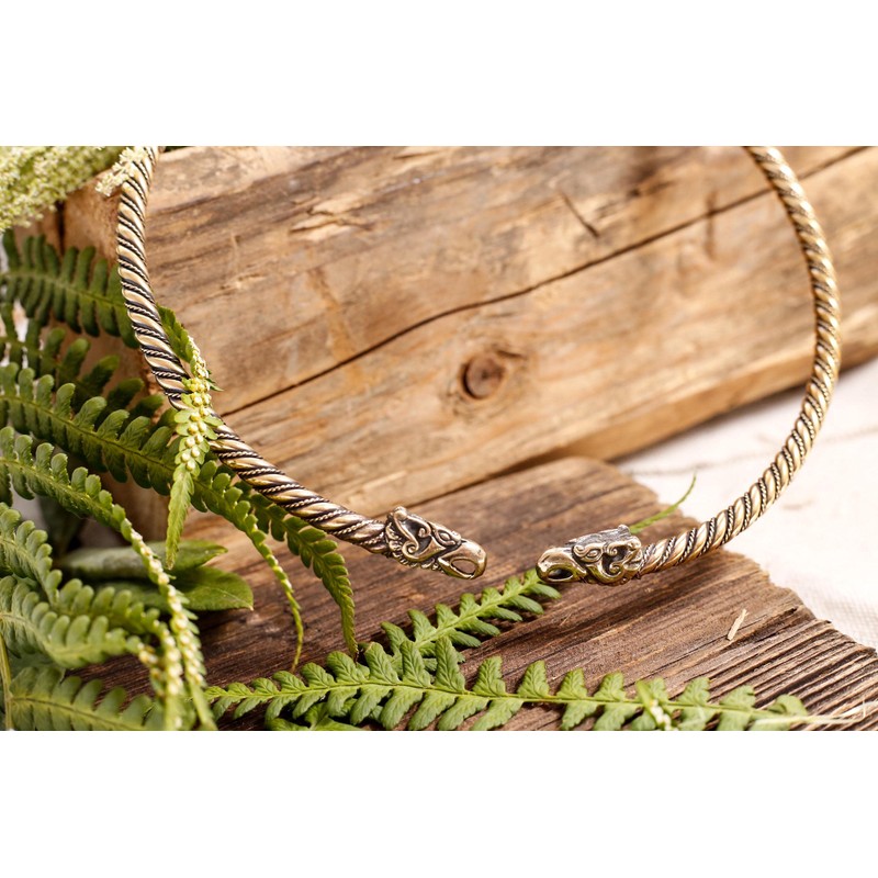 Vikings Hugin & Munin Choker Diameter 13.5 cm Raven Necklace