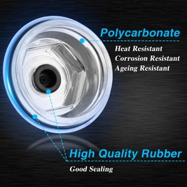 HIMARKLIF Oil Bath Dust Caps,3.5" 12 Thread Trailer Axle Plastic Cover Compatible with Dexter 9K 10K 8-415 8-430 General Duty Axles,4pcs,Replace#: K71-704-00