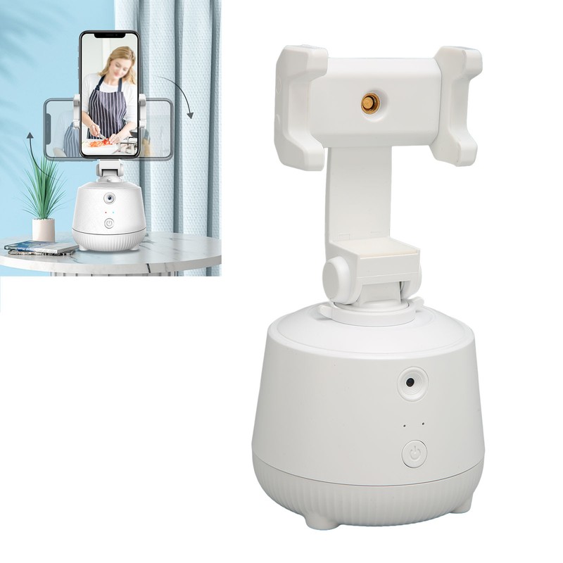 Smartphone Tracking Holder 360 Degrees Rotating Follow Shooting Stabilizer Live