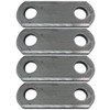 4 Pcs Trailer Leaf Spring Shackle Strap 2 5/8" Dump