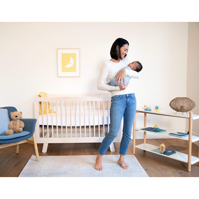 Ergobaby Ergonomic Baby Swaddle Wrap for Newborns, with Hip Positioner