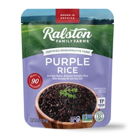 Ralston Family Farms Purple Rice, 8.5 OZ, Ready in 90 Seconds, 6 Pack