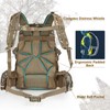 MoiShow Hunting Backpack, Outdoor Hunting Pack with Rifle Holder, Hunting