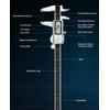 Housolution Digital Caliper 12 Inch, (ABS) Absolute Scale Caliper, IP54