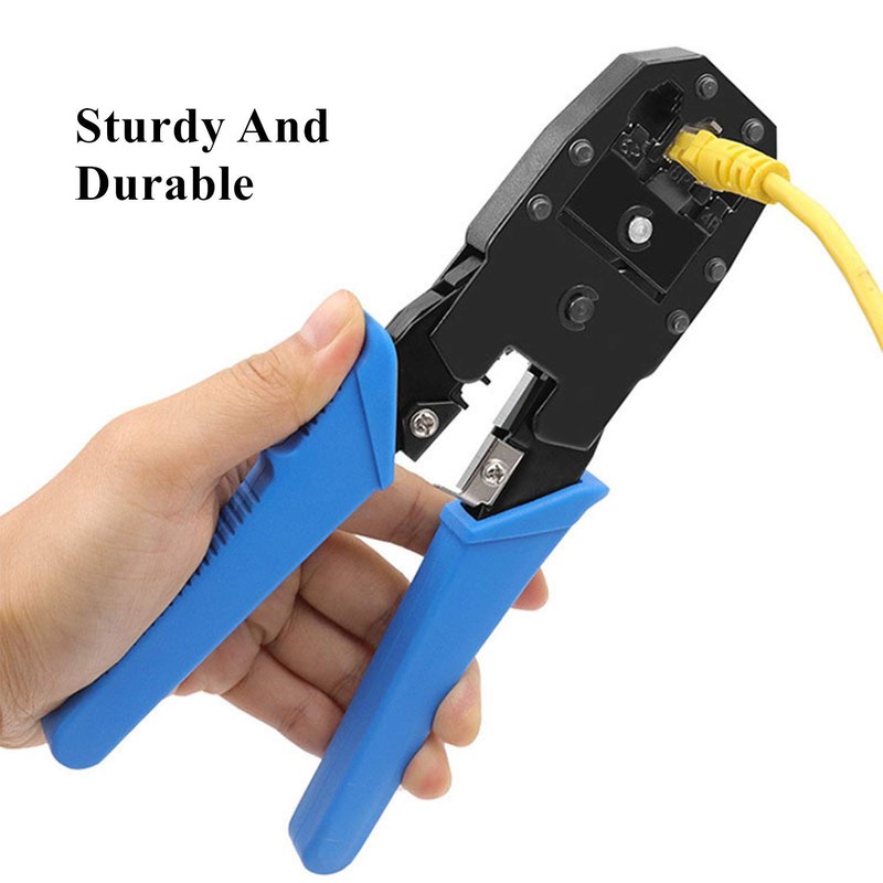 Gaobige rj45 Crimp Tool Kit, Cat5 Cat5e Crimping Tool with