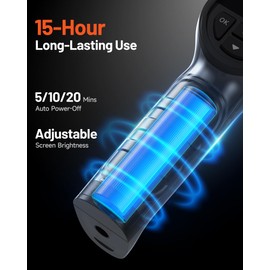 TOPDON TC004 Mini Handheld Thermal Imaging Camera, 240 x 240 TISR Resolution, -4°F to 842°F, 15-Hour Battery Life, 128 x 128 IR Resolution, 25Hz Infrared Camera, High/Low Temp Alerts, Auto Shutdown