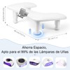 Reposabrazos para Uñas en Forma de U,Reposa Manos para Uñas