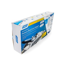 Camco Telescoping Pontoon Boat Cover Support - Elevates Your Boat Cover to Prevent Pooling Rain Water| Adjusts from 30-50"| Fits Most Boats Up to 33' Long - (41971)