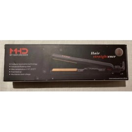 MHD/My Hair Dresser MHD Pro Tourmaline Ceramic Hair Straightener Light Weight 1” Floating Plate NIB