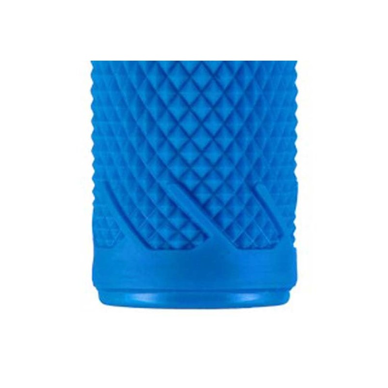Lizard Skins Wasatch Lock On Grips Lock On Blue/Black 136mm