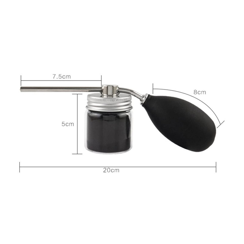 Healvian Convenient Powder Dispenser Hair Sprayer Portable for Body Powder