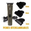 Rca Rasuradora Eléctrica Con Peines Intercambiables Rc-pm16 Color Negro